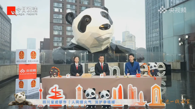 雷行出品IP形象登上央视《今日说法》特别栏目！
